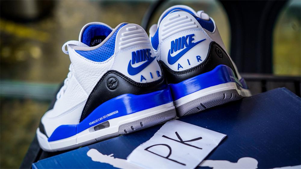 PK GOD Jordan 3 Retro Fragment Blue RETAIL MATERIALS READY TO SHIP